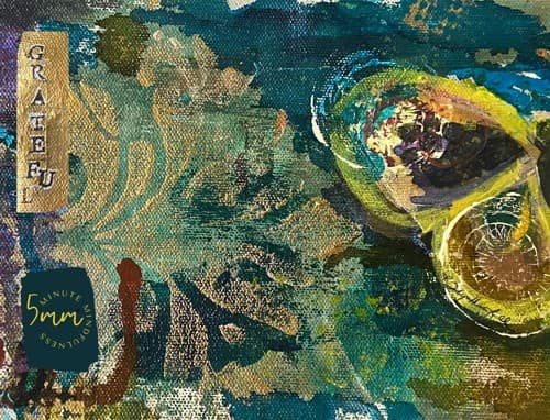 Grateful card front