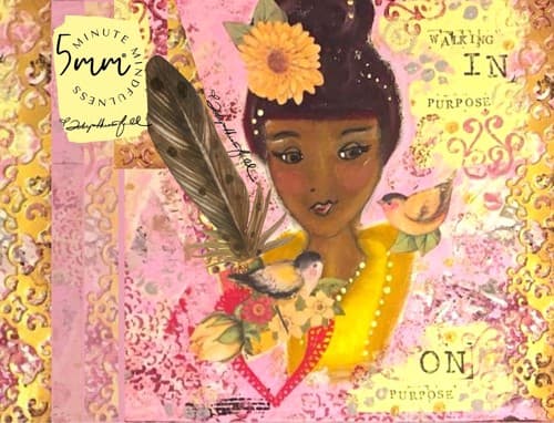 Walking In Purpose card front