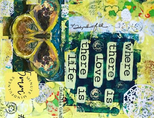 Where There Is Love There Is Life card front
