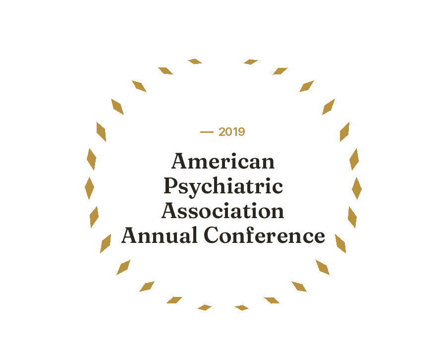 2019, American Psychiatric Association Annual Conference